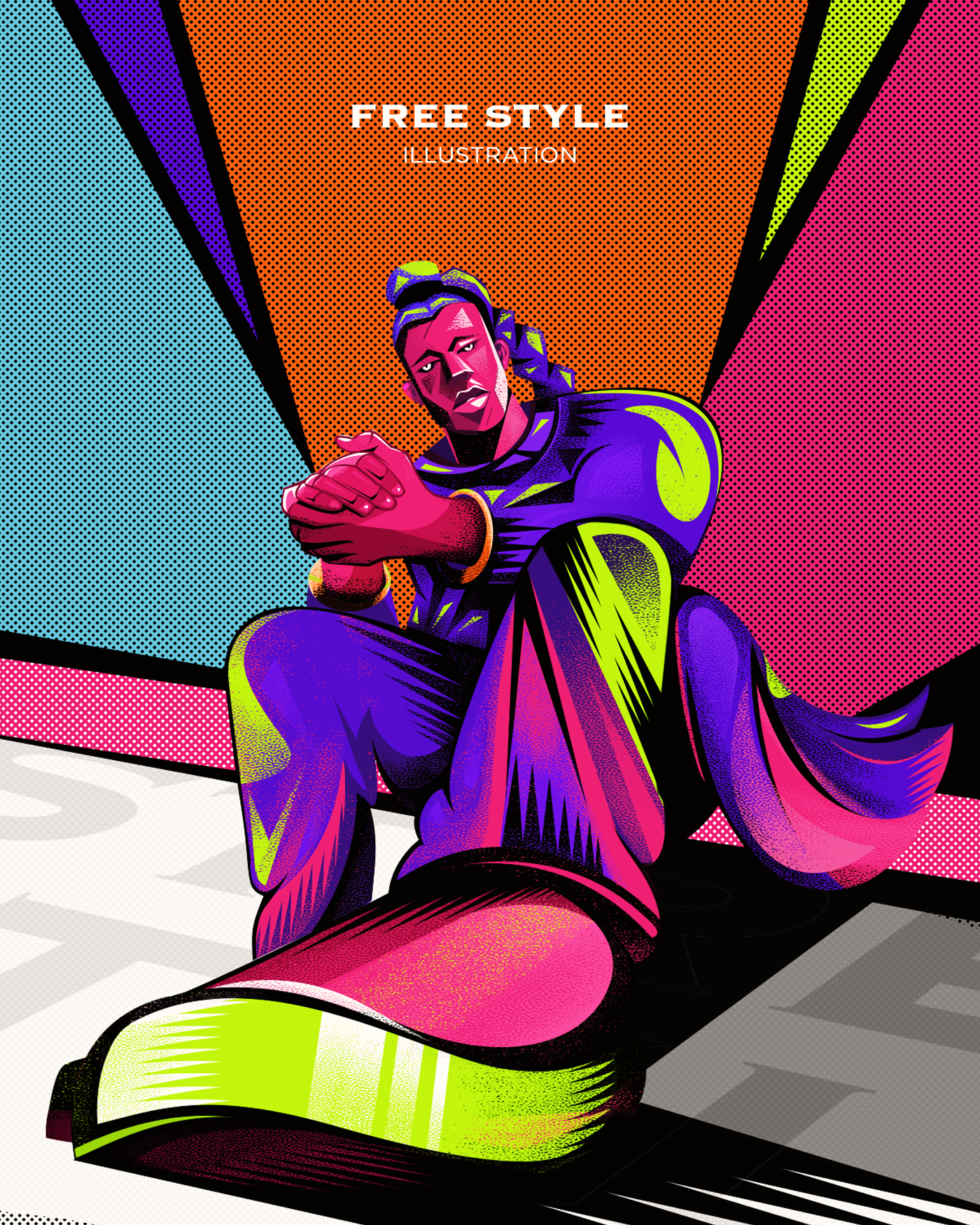 Professional Digital Illustration - Creative Vector Art Portfolio by ART de ONE