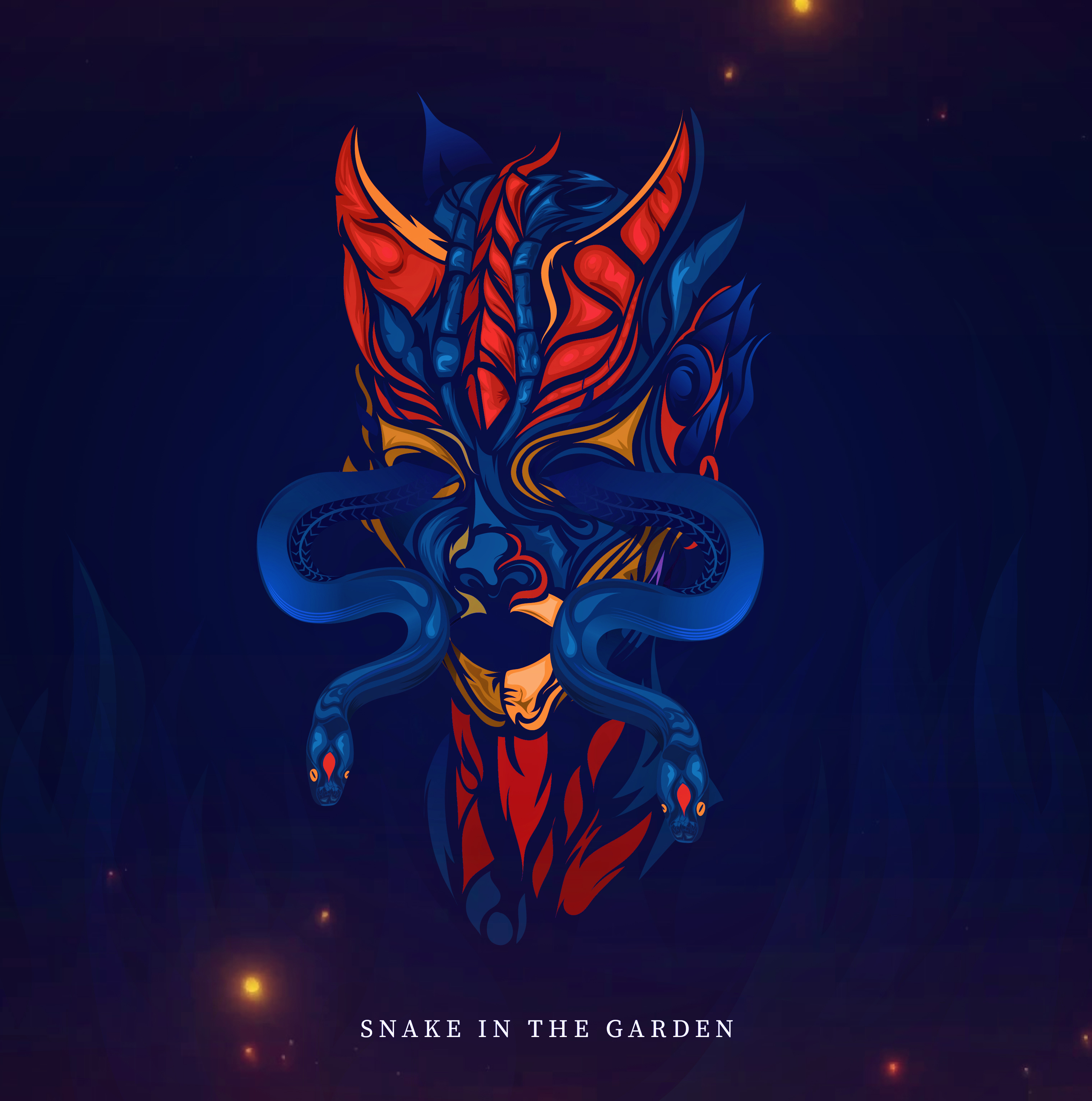 Nightmare Dark Vector Illustration - Horror Character Art Adobe Illustrator by ART de ONE