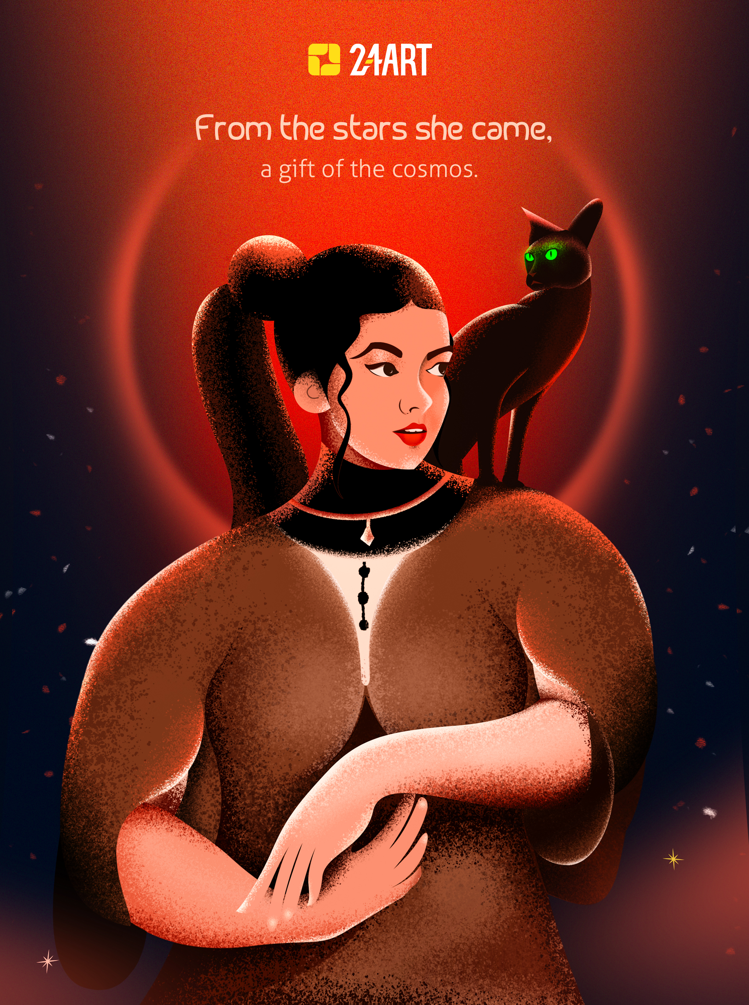 Curva Vector Art - Complex Shape Illustration Adobe Illustrator by ART de ONE