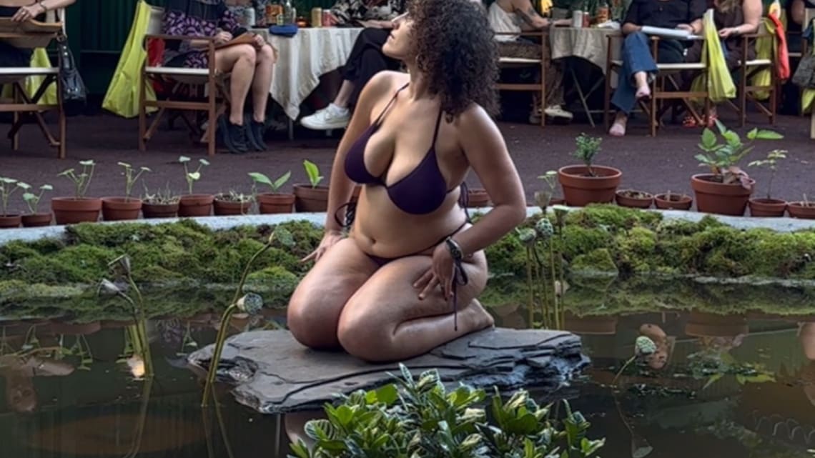 youswim · figure drawing in the garden