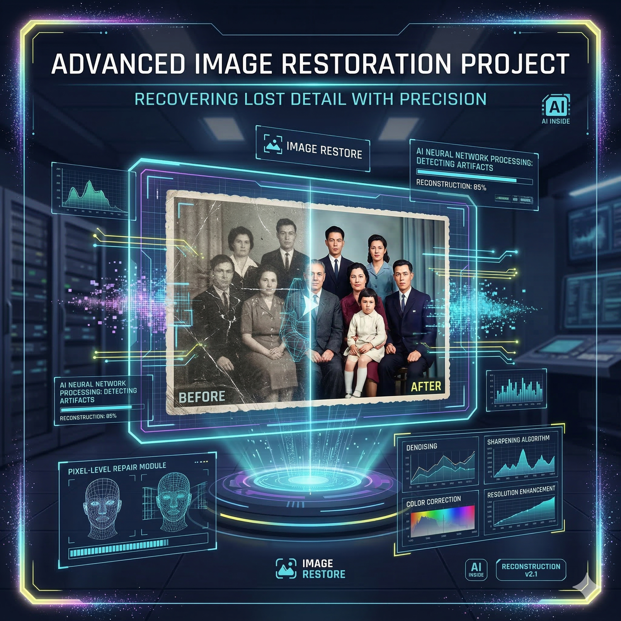 ArtiFact - Image Restoration