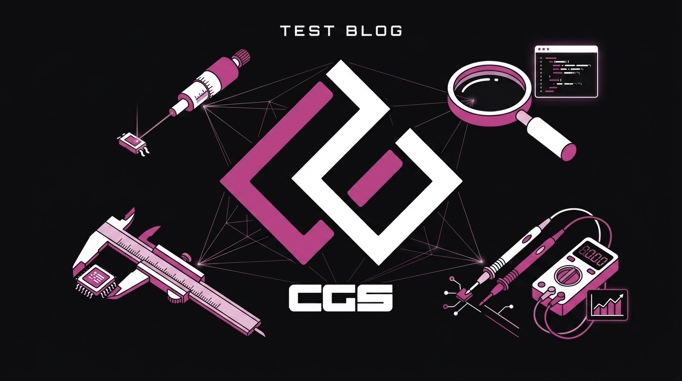 A Quick Test Blog