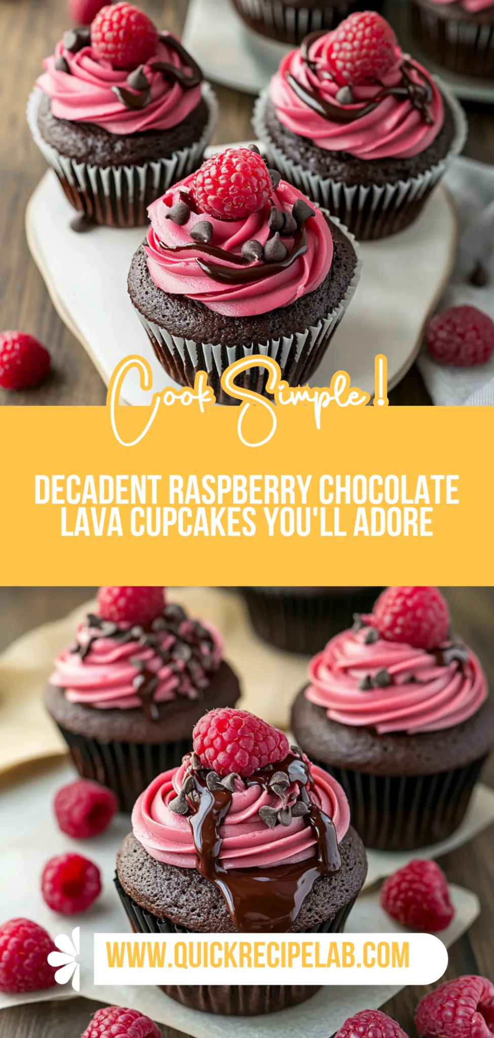 Decadent Raspberry Chocolate Lava Cupcakes You'll Adore - Quick Recipe Lab