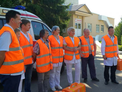 В Пензе прошли учения по оказанию помощи пострадавшим в результате техногенной чрезвычайной ситуации на железной дороге