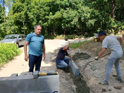Работы по благоустройству в Пензенской области начались на улице Совхоз-техникум
