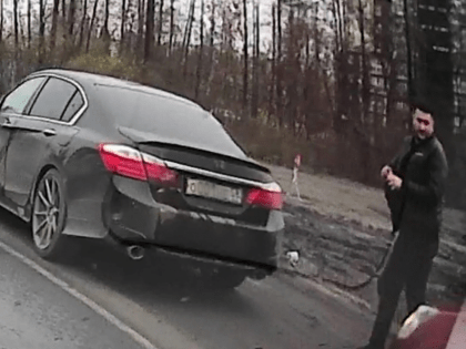 Жестокая драка между водителями в Пензе попала на видео