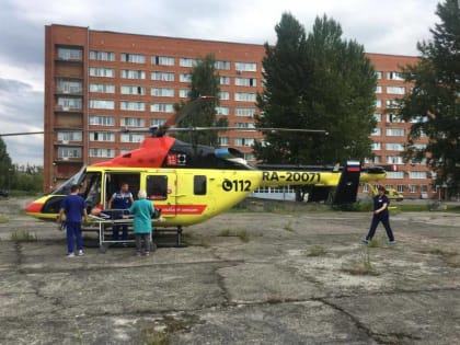 В Пензенской области санавиация оказала помощь пациенту с инфарктом миокарда