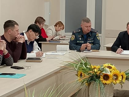 В Пензенском районе обсудили ситуацию с пожарами