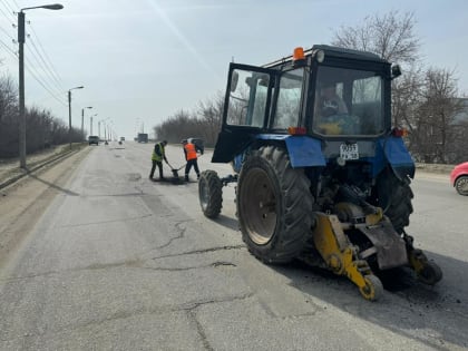 В Кузнецке приступили к ямочному  ремонту дорог