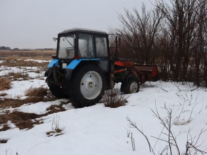 Драйв на тракторе. В Пензенском районе задержан угонщик