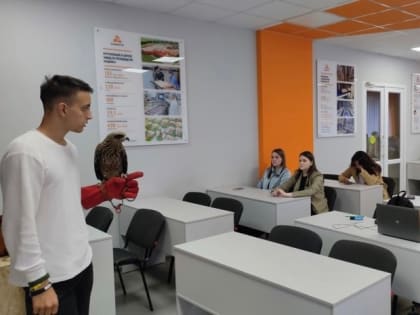Студенты технологического факультета встретились с победителем конкурса «Студенческий стартап» Финогиным Артемом.