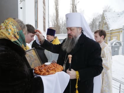 Митрополит Серафим совершил Божественную литургию в Вознесенском кафедральном соборе