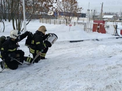 В Пензе прошли пожарно-тактические учения сотрудников МЧС