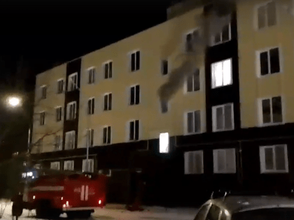 В городе Сурске Пензенской области произошел пожар в многоэтажке