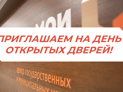 ДЕНЬ ОТКРЫТЫХ ДВЕРЕЙ В МФЦ