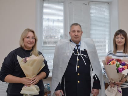 Поздравления пензенским полицейским в медико-санитарной части