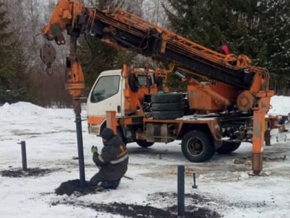 В селе Пичевка Белинского района приступили к установке нового ФАПа