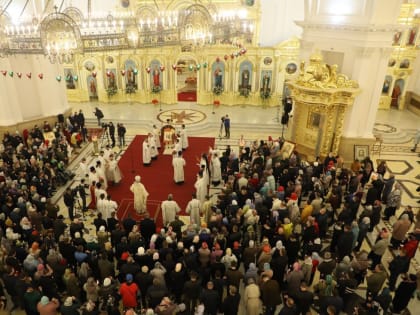 В Спасском соборе в Пензе состоится первое богослужение Великого поста