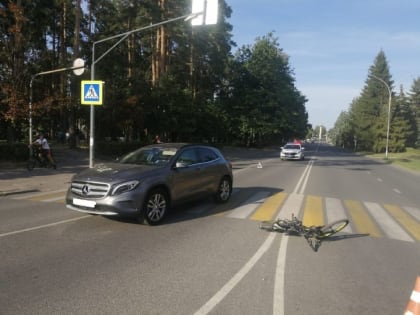 Под Пензой женщина на «Мерседесе» сбила юного велосипедиста