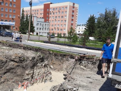 На территории больницы Захарьина началось строительство помещения под дорогостоящее оборудование