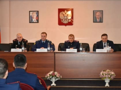 В следственном управлении состоялось заседание коллегии по итогам работы за 2022 год