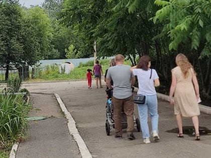 16 июля группа добровольцев вновь посетила Мокшанский дом-интернат