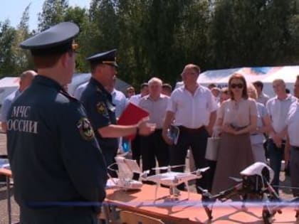 Главам районов Пензенской области показали передовые средства защиты населения от ЧС