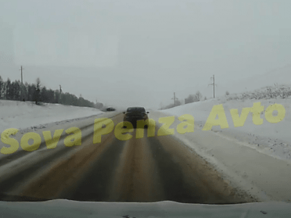 Легковушка вылетела с трассы под Пензой