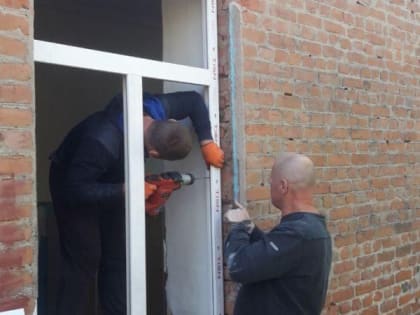 Пензенские специалисты поставили новые окна в школе села Шевченко