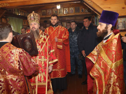 ИК-7 посетил Митрополит Пензенский и Нижнеломовский Серафим.