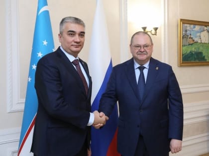 Олег Мельниченко и Ботиржон Асадов обсудили развитие сотрудничества Пензенской области и Узбекистана