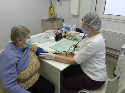 Жители села Митрофаново получают медпомощь в новом ФАПе
