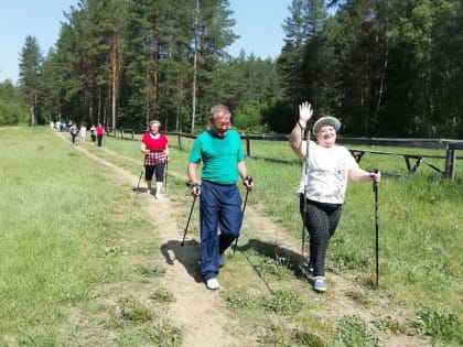 В городе Никольске прошел районный фестиваль по скандинавской ходьбе «Здравствуй, лето!»