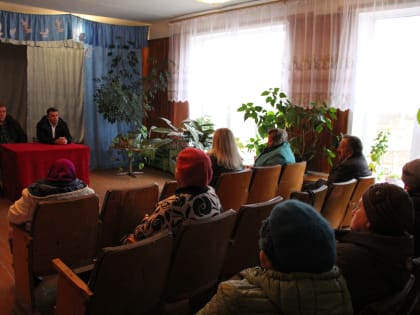 Глава Городищенского района Павел Мигин встретился с жителями села Можарка Русско-Ишимского сельсовета
