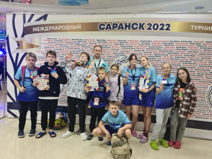 Пловцы из Никольска покорили международный «Кубок Золотого кольца» в Саранске