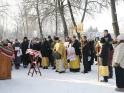 Панихида в день памяти новомучеников и исповедников Церкви Русской