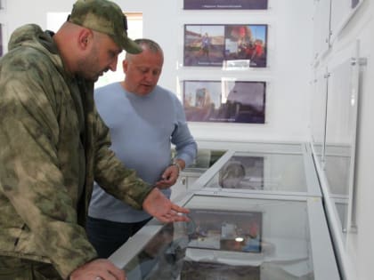 Сергей Мельников встретился с бойцами добровольческого отряда «Невский»