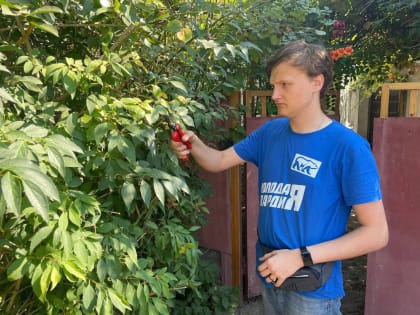 Пензенские молодогвардейцы оказали адресную помощь инвалиду 2 группы в Мариуполе