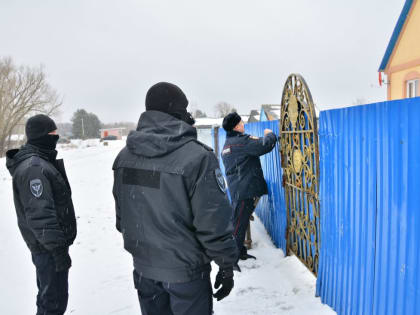 В Пензенской области в рамках усиленного режима проведено профилактическое мероприятие