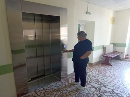 В Земетчинской районной больнице скоро установят новый лифт