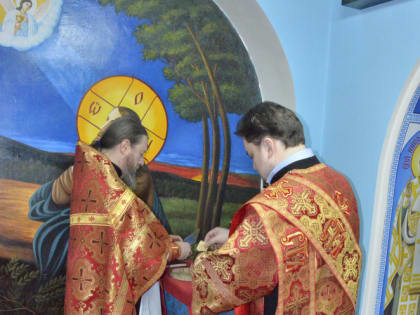 В день памяти великомученицы Анастасии Узорешительницы в исправительной колонии №5 совершена литургия