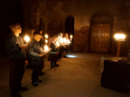 В Нижнеломовском благочинии прошел семейный поход и детский крестный ход в память о гибели Царственных Страстотерпцев