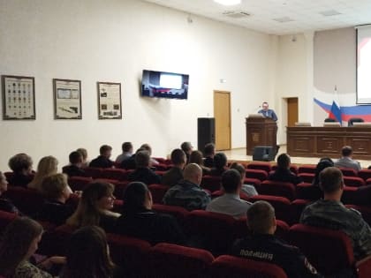 Профессор ПГУ рассказал сотрудникам УМВД по Пензенской области, как повысить информационную грамотность