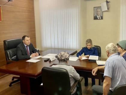 Сергей Щёткин провёл приём граждан в региональной приёмной Президента России