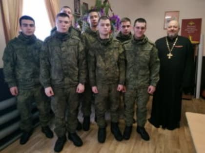 Рождественская встреча с военнослужащими войск ПВО