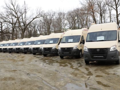 Передвижные медицинские комплексы передали районным больницам Пензенской области