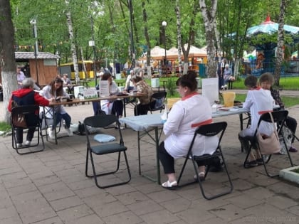 Пензенцы прошли медосмотры в Детском парке в Арбекове