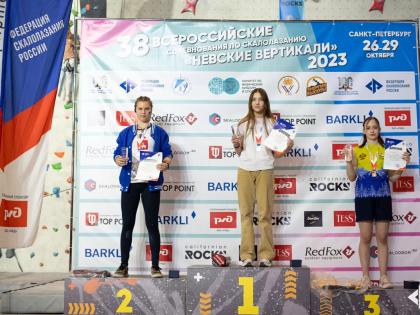 Лилия Гуськова – победитель всероссийских соревнований по скалолазанию