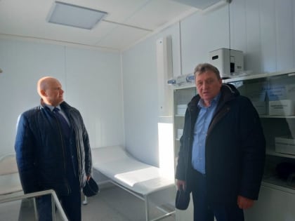Глава Минздрава Пензенской области осмотрел новый ФАП в Земетчинском районе
