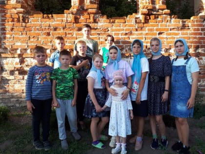 В Нижнем Ломове прошел православный лагерь «Преображение»